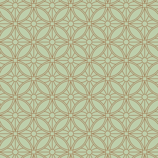 Free vector flat design art deco seamless pattern