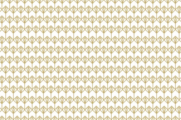 Flat design art deco seamless pattern