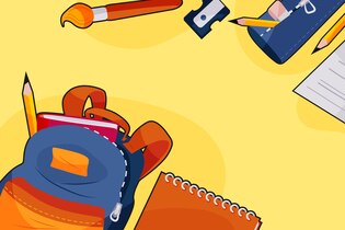 School bag vectors