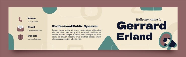Free Vector flat design banner hiring template