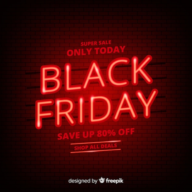 Free vector flat design black friday banners