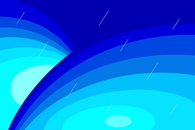 Flat design blue background