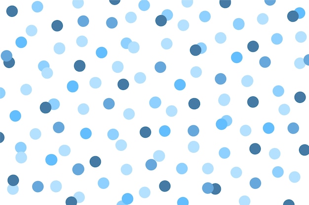 Free vector flat design blue dot background