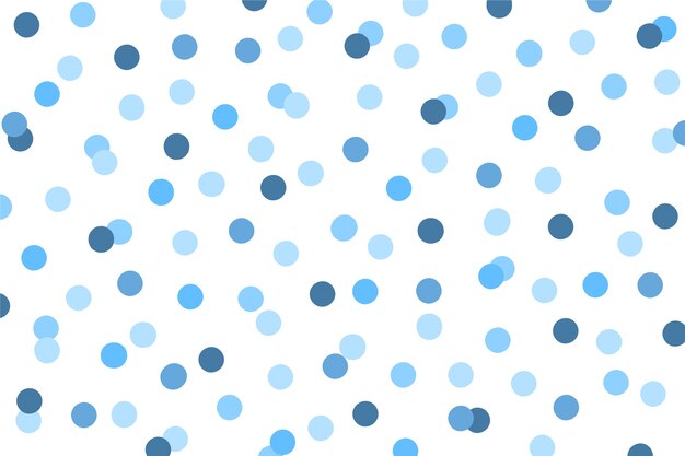 フラットなデザインの青い点の背景