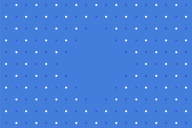 Flat design blue dot background
