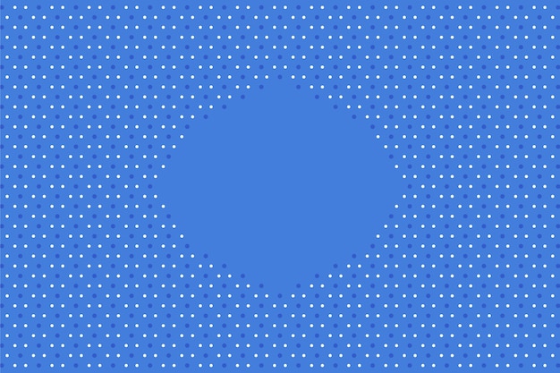 Free vector flat design blue dot background