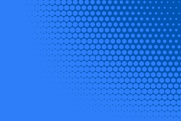 Flat design blue dots background