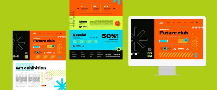 무료 Vector 평면 디자인 야만적 인 템플릿