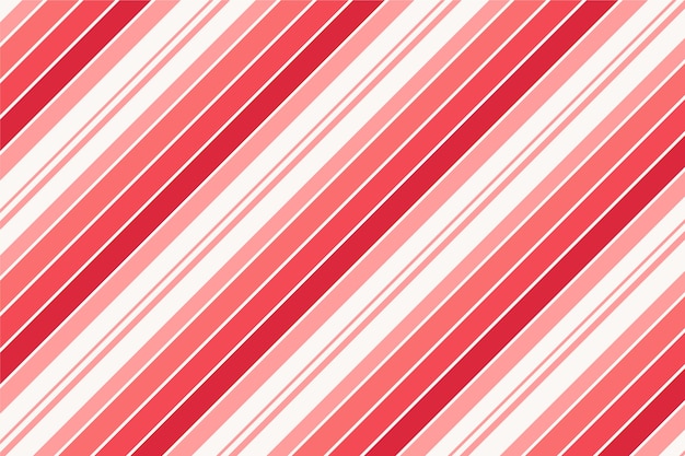 Free vector flat design candy cane background