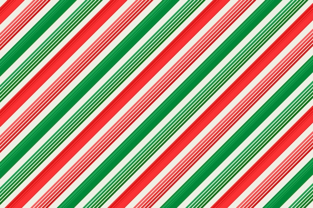 Free vector flat design candy cane background