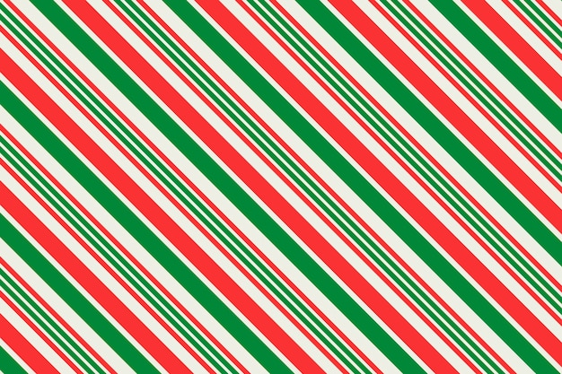 Free vector flat design candy cane background