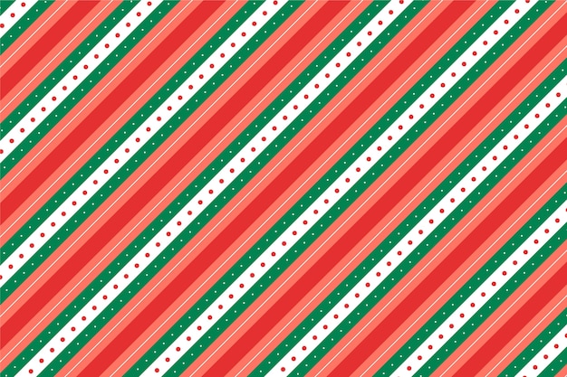 Flat design candy cane background