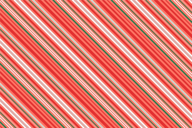 Free vector flat design candy cane background
