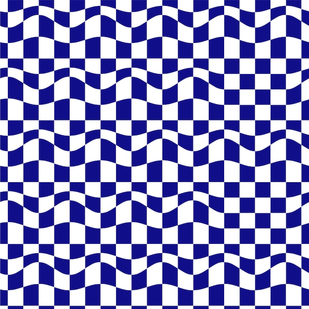 Free vector flat design checkerboard pattern design
