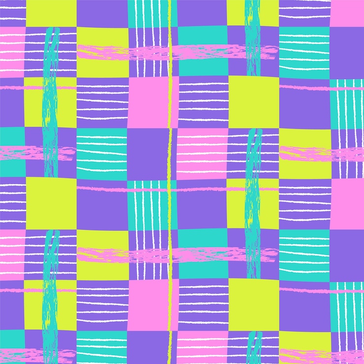 Free Vector flat design checkerboard pattern design