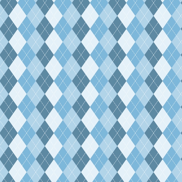 Free vector flat design classic argyle pattern
