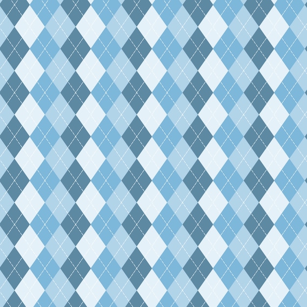 Free vector flat design classic argyle pattern