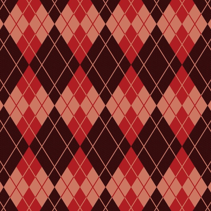 Free Vector flat design classic argyle pattern