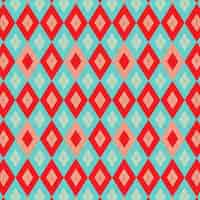 Free vector flat design classic argyle pattern