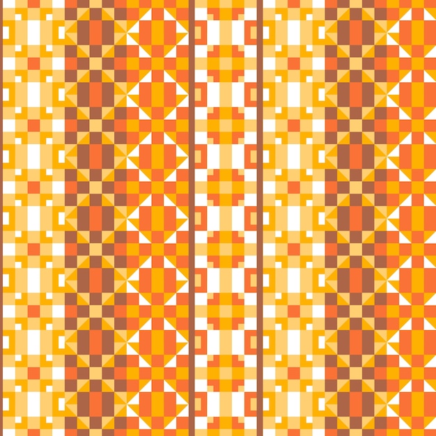 Flat design colorful geometric pattern