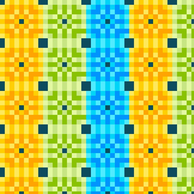 무료 Vector 평면 디자인 다채로운 기하학적 패턴