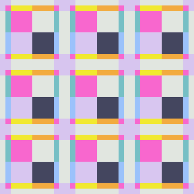 Free vector flat design colorful geometric pattern