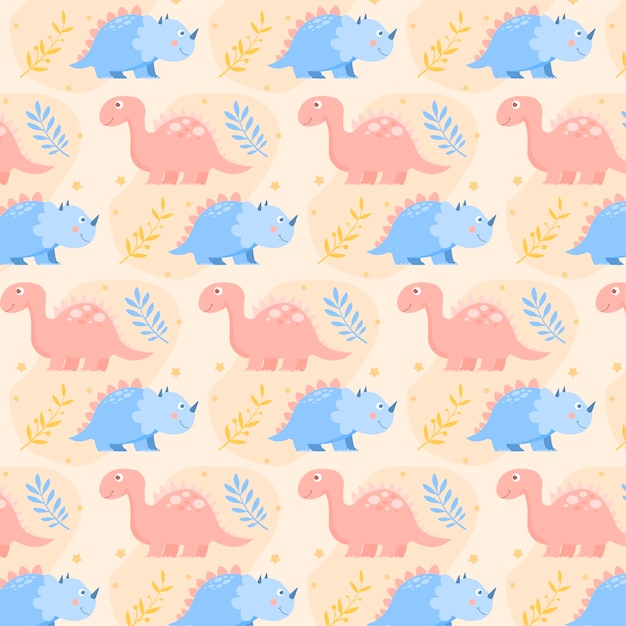 Flat design colorful pattern