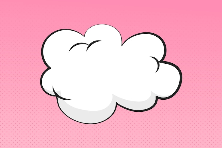Free Vector flat design comic style background with speech bubble