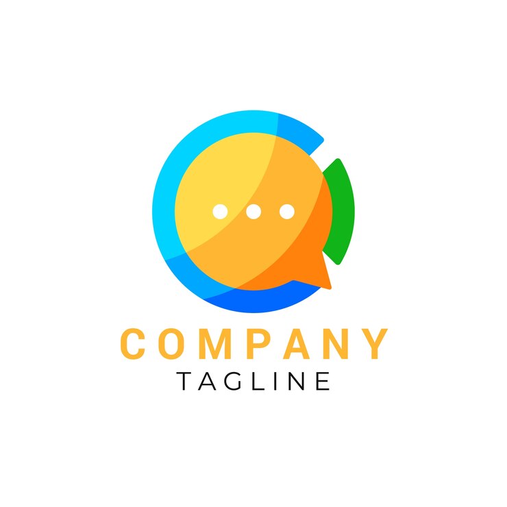 Free Vector flat design communication  design template