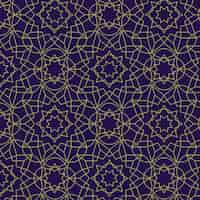 Бесплатное векторное изображение Плоский дизайн креативный арабский узор