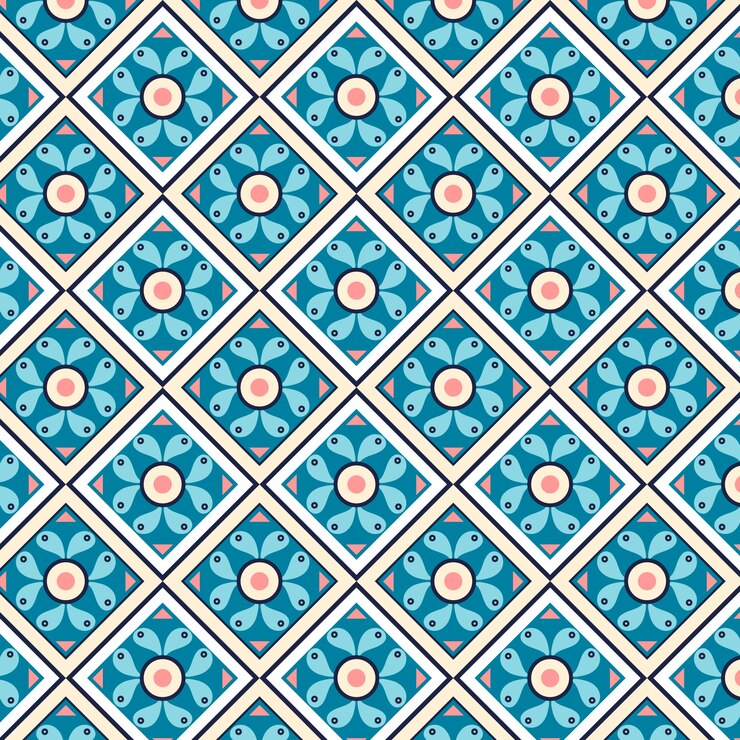 Free Vector flat design creative arabesque pattern