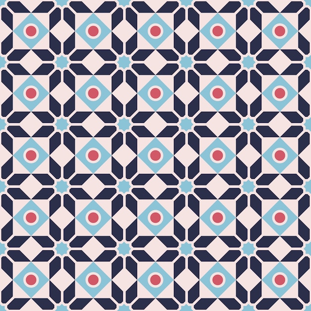 Free vector flat design creative arabesque pattern