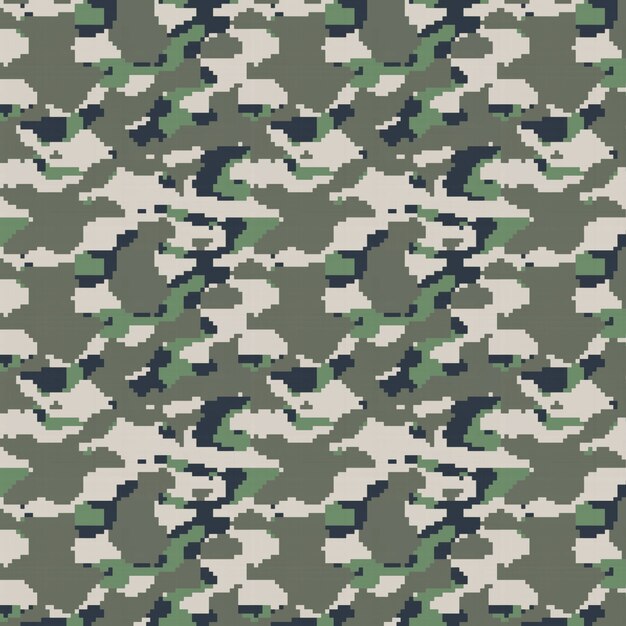 Плоский дизайн цифровой камуфляж