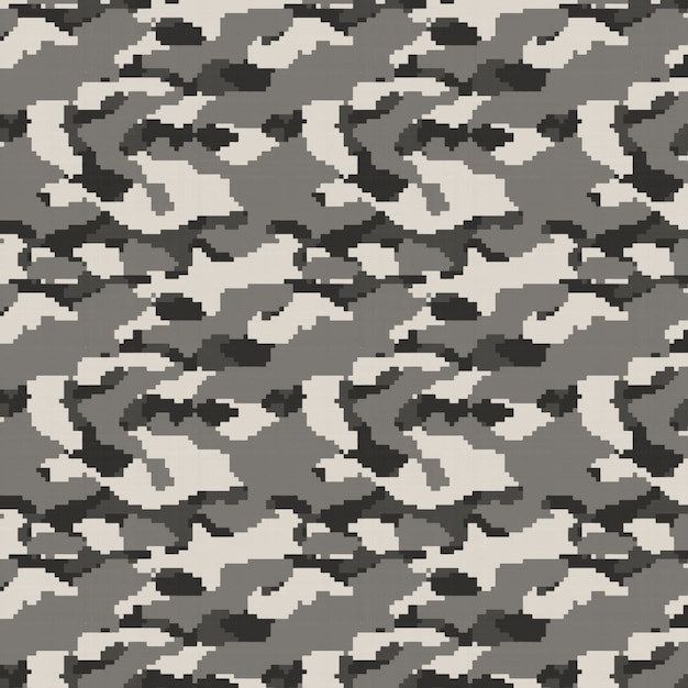 Free vector flat design digital camo pattern