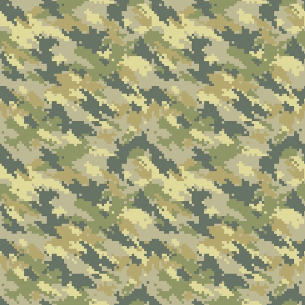 Free vector flat design digital camo pattern