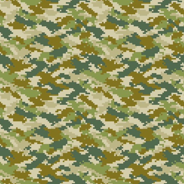 Free vector flat design digital camo pattern