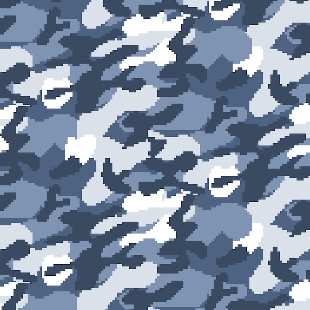 Free vector flat design digital camo pattern