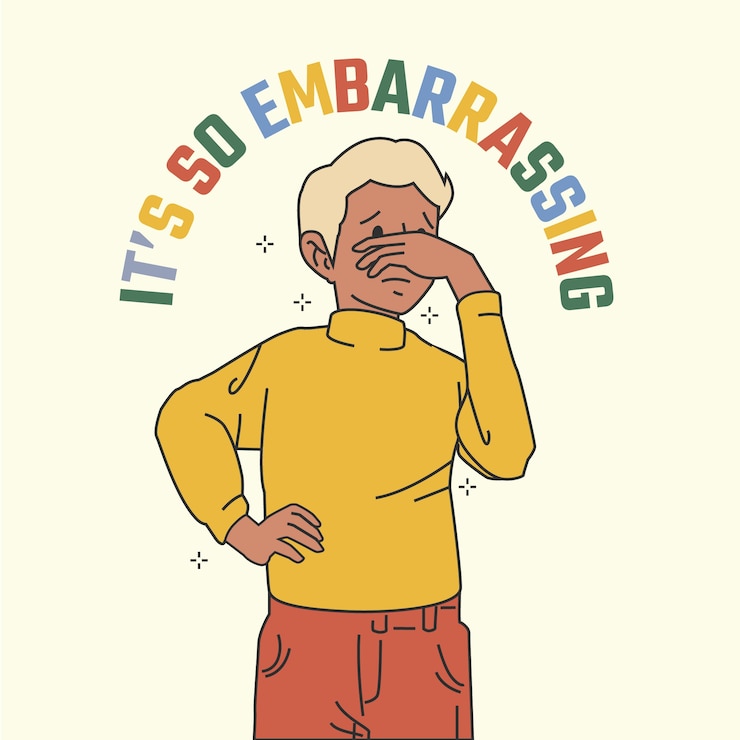 무료 Vector 평면 디자인 facepalm 그림