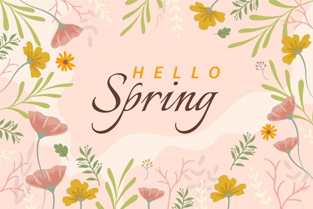 Spring Aesthetic Wallpaper - Cute Spring Background for Phone