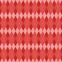 Free vector flat design geometric argyle pattern