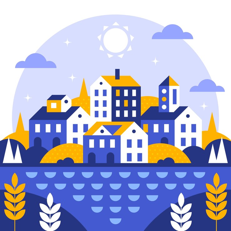 Free Vector flat design geometric pattern illustration
