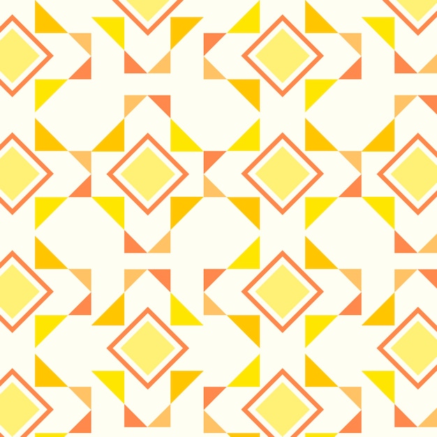 Free vector flat design geometric pattern