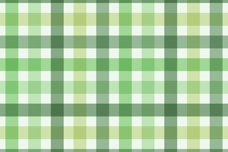 Free Vector flat design green checkered background
