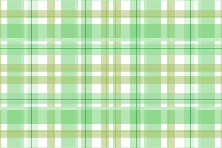 Free Vector flat design green checkered background