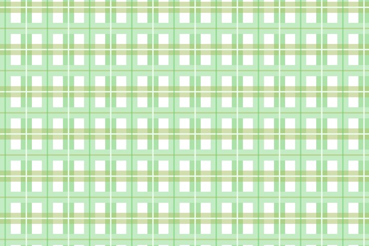 Free Vector flat design green checkered background