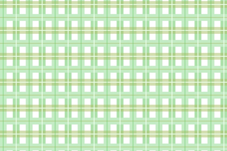 Free Vector flat design green checkered background