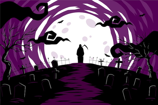 Vector Templates: Halloween Background