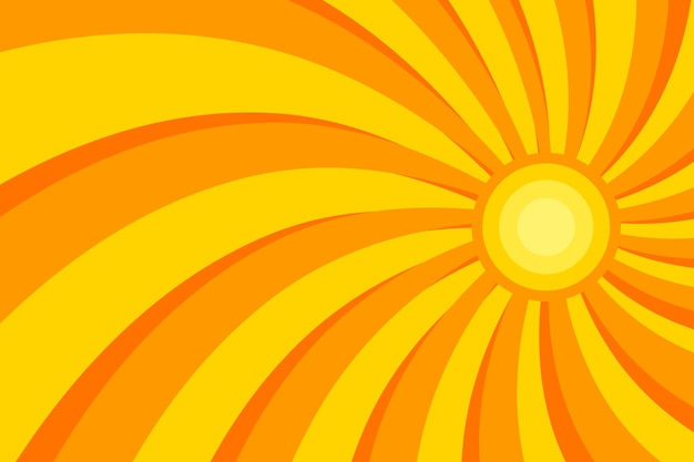 Бесплатное векторное изображение Плоский дизайн горячий фон