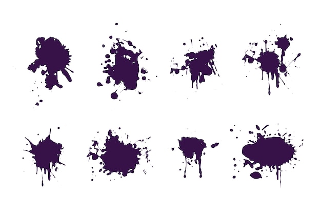 Purple Paint Splatter Images - Free Download on Freepik