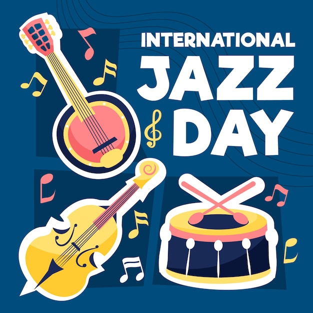 Design piatto internationa jazz day